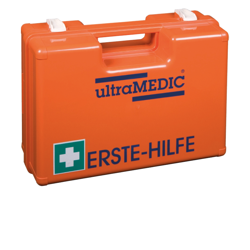 Erste Hilfe Koffer SAN, DIN 13157-2021, orange