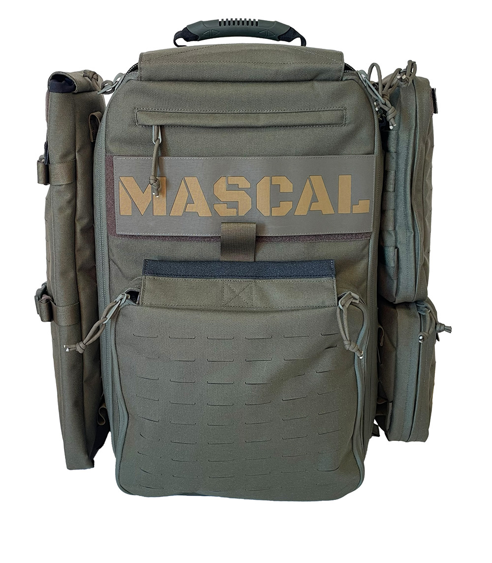 Mascal Color MASCAL RESPONSE PACK - Emergency backpack for first aid to multiple ...
