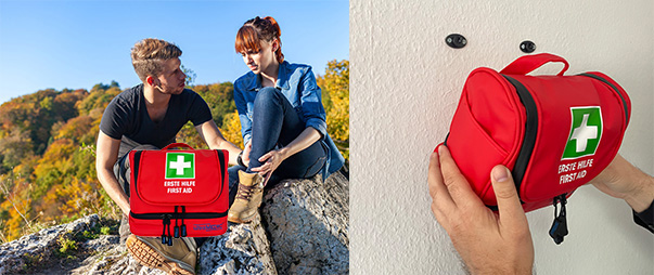 First Aid Unit Mobile Our mobile all-rounder: the new ultraPOUCH BASIC first aid bag with ...