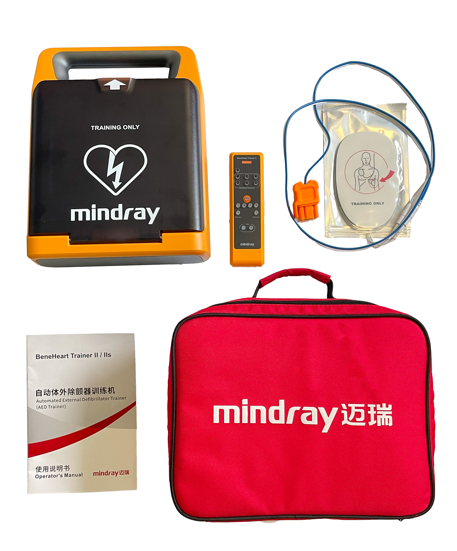 AED training device C2 with display